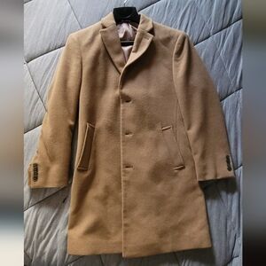 Calvin Klein Tan Longcoat